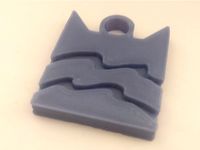 Warrior Cats - Riverclan Logo Keychain