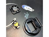 MillRight Carve King Spindle Mounting Adapter for the Jtech 4.2w Laser