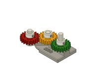 M30 model : spur gear trains