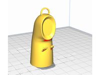 Kaonashi Figure - Spirited Away Keychain