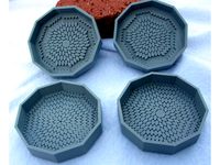 Bowls with Tilings Centered on a Polygon