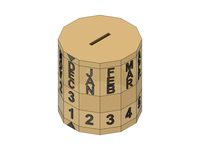 Calendar Bank Cryptex - Fix Date