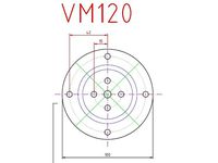 Woodturning Chuck Jaw Plan (vicmarc VM100 VM120)