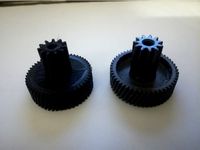 Moulinex A14 meat grinder - cogged wheel
