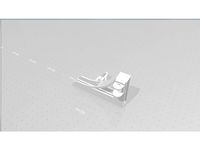 Suport left side Anet A8 -linear chain