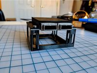 Mini SAS SFF-8087 to External 8088 Adapter Enclosure