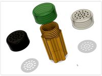 Coin Tube / Salt & Pepper Shakers