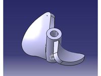 40mm Propeller 2blade 3mm