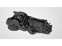 Dead Animal and Damaged Cart - Hayland Terrain - Fantasy