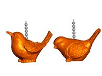 Two Bird Pull Ball Chain, Keychain Knob | Handle | Fob | Finials