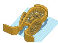 Headphone stand With Music theme