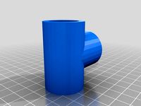 half inch pipe to bottle T by laughingman