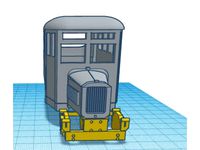 Railbus (O scale narrow gauge model) Irlande inspired CDRJC