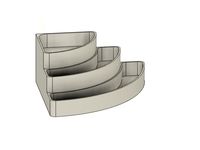 Corner Spice Shelf