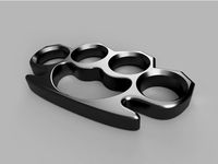 Knuckle Duster Keychain Trinket