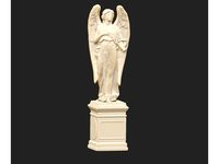 Damaged Angel Statue