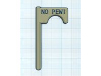 Chamber Flag - NO PEW! text