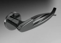 Round Door Handle 8 3D Model