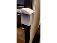 Cubicle wall headset holder