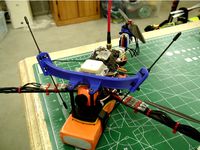 Tricopter LR Impossible Tilt with Bearings and Crossfire Diversity