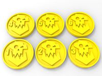 IronzJawz Big Waaagh Orks Objective Markers