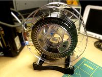 Filament Spool Holder, Prusa Mini Upgrade