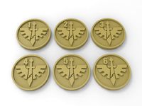Dark Angels Death Wing Objective Markers