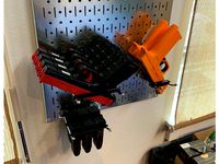 High Density Pegboard Gun Storage