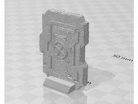 Bulkhead Door 3D Starquest Space Crusade (JuicedCustoms)