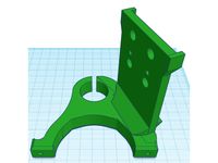 Upper Burley dust collector with JTech Laser Mag Mount