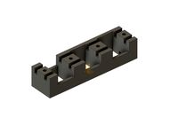 Nissan Leaf battery module terminal bracket with bus bar short blockers