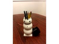 Frosty the Snowman Pencil Holder