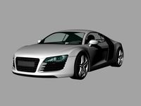 Audi R8 3D Model