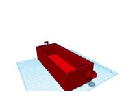 Tesla Model S frunk fuse lid