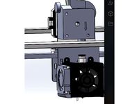 Creativity CoreXY ELF 3D Printer auto Leveling BL-touch/3D-touch Mounting brackets