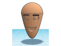 Ugly robot head