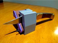 Sharpener sand strip