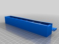 Weekly Pill Organizer with Sliding Lid (remix)