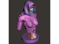 Mortal kombat girl bust