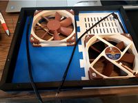 Sovol SV01 electronics case cover/lid for 120mm fans