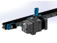 Hemera mount for Hiwin MGN12H linear rails (BLV Ender 3)