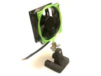 80 mm Fan rig for soldering iron stand