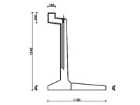 perronkeerwand type 1980 1540