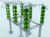 Electric isolator 3D Model