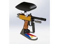 Paintball Gun Stand