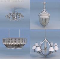 Lights pendant light lamp 3D Model