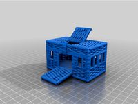 Pigeon Racing Wicker Basket - Open and Closed