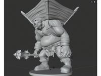 Ogre with Howdah