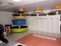 Pot/pan lid hook