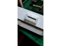 Coinslot for Ikea Ribba 23*23 with stencil to cut the hole